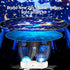 Projector,360Rotating 7 Ocean Kids Night Light Jellyfish Lamp Projector with Films & Timer Sensory Lights,Baby Toddler
