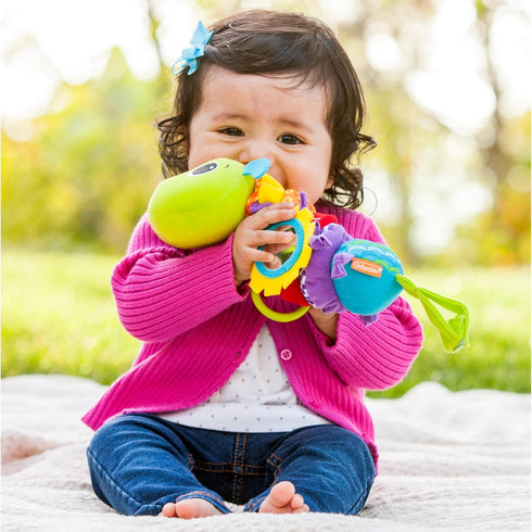 Infantino Musical Bug Toy - Hug and Tug Fun for Babies