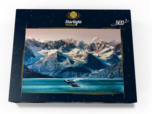 MyPuzzle Alaska Whales - Premium 500 Piece Jigsaw Puzzle, Made in USA
