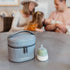 Pack Nanobebe Breastmilk Baby Bottle Deluxe Cooler & Travel Bag with Ice Included. Compact Triple Insulated, Easily