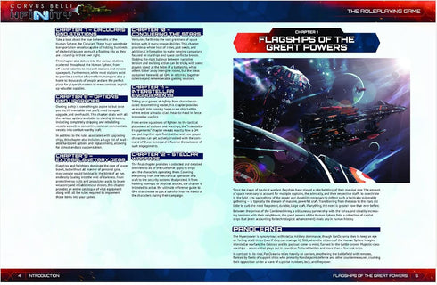 Modiphius Entertainment Infinity: Ships of The Human Sphere RPG Book for Roleplaying