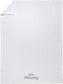 Cotton Knit Baby Blanket with Embroidery, Little Blessings, 30 in. x 40 in., White, Unisex