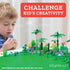 Play Platoon 404 Piece Jungle Building Bricks Kit, Botanical Forest Building Block Compatible with Major Brand