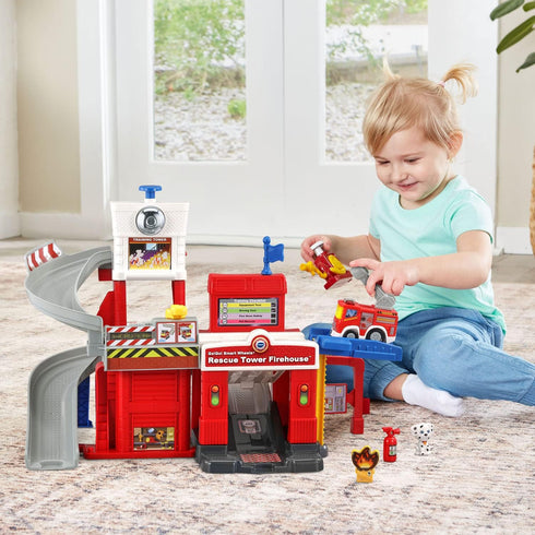 Playset VTech Smart Wheels Firehouse Rescue