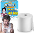 Gagster No Tear Toilet Paper – Fake Unrippable TP Rolls for Practical Joke – Funny Gift for Adults & Kids