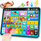 Peacurh Trilingual Learning Toy Tablet with Music & Sound, Montessori Speech Musical Therapy