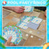 Liliful 35 Pcs Pool Party Bingo Games for 24 Players, Summer Bingo Cards for Beach Party Fun