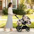 Mazeann Funny German Shepherd Dog Car Seat Cover Baby Breathable Soft Infant Carseat Covers Canopies Babies Carrier
