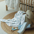 4 Pack 31.5 43.3 Muslin Swaddle Blankets for Newborn, Cotton Baby Blankets for Boys, Large x Breathable Soft Receiving