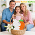 Woplagyreat Easter Fidget Toys, Bunny Carrot Easter Basket Stuffers for Kids Toddler,Puzzle Bubble Sensory Popper