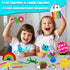 12 1 4-8 3 4 5 6 7 8 MHMYDIS First Craft Kit for Kids - in No Mess Creative Arts and Crafts kit for Kids Ages - Toddler