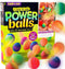 Made By Me Glow In The Dark Powerballs - DIY STEM Kit, Make 18 Bouncy Crystal Power Balls, Multicolored