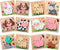 Capoda 12 Pack Farm Animal Wooden Puzzles Wood Farm Jigsaw for Toddlers