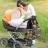 QSMJKLD Backpack Mommy Daypack Dinosaur Skeleton Diaper Bag with Changing Pad, Pacifier Holder - Multifunction Travel