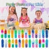 Tiusue 36 Pcs Pop Its Keychain Kids Valentines Party Favors Pop Its Fidget Keychain Birthday Valentines Party Favors