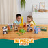 BONNYCO 3D Puzzles for Kids Toys Pack 8 - Educational Jungle Animals 3D Puzzle for Boys and Girls, Birthday Gifts