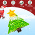 Woplagyreat Christmas Tree Fidget Toys,Small Christmas Push Bubble Sensory Pop Toy Xmas Gifts for Kids Toddlers Girl
