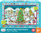 Chuckle & Roar Christmas Village Puzzle, Engaging Educational Puzzles for Kids, 50 PC Floor Puzzle for Preschool