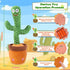 6+ 10 1 2 3 4 5 6, Talking Cactus Toy for Babies Months & Toddlers - Dancing Singing Repeating Cactus Toy with Songs