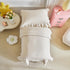 Set 4 Set 1 1 +1 +1 Ruffled Lace Toddler Bedding with Ruffle Fringe, Solid Color Pieces Toddler Bed - Cute Baby