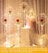 36 Inch Bobo Balloons - 4 Pcs Clear Bubble Balloons for Christmas Wedding Birthday Party Decoration