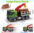3 4 5 6 7 Bstoyder Toddler Boy Toys for Years Kids, Large Flatbed Truck Toy with a Farm Truck, Friction Powered