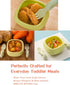 Set Set 1-4 Toddler Utensils Ergonomic Fork and Spoon and Bowl Non-Slip Design for baby Year Olds Self-Feeding BPA Free