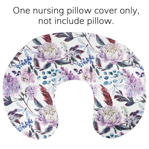 Set 1 Pack Nursing Pillow Cover, Nursing Pillowcase for Baby boy or Baby Girl, Nursing Pillow slipcover Cushion Cover