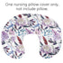 Set 1 Pack Nursing Pillow Cover, Nursing Pillowcase for Baby boy or Baby Girl, Nursing Pillow slipcover Cushion Cover