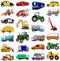 500 Pcs Truck Car Transportation Stickers for Kids, Construction Stickers for Crafts with Trucks and Cars