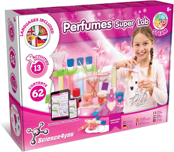 Science4you Super Perfume Making Kit for Kids 8+ Years Old - Make