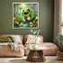 PPuzzling 1000 Cute Forest Frog Puzzles for Adults Pieces, Nature Animal Scene Jigsaw Puzzle with Birds, Flowers