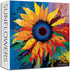 PICKFORU Sunflower Puzzles for Adults 1000 Pieces, Colorful Gradient Flower Fine Art Jigsaw