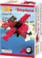 LaQ Hamacron Constructor Mini Airplane | 50 Pieces | Creative, Educational Construction Toy Block | Age 5+ | Made in