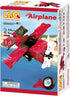 LaQ Hamacron Constructor Mini Airplane | 50 Pieces | Creative, Educational Construction Toy Block | Age 5+ | Made in