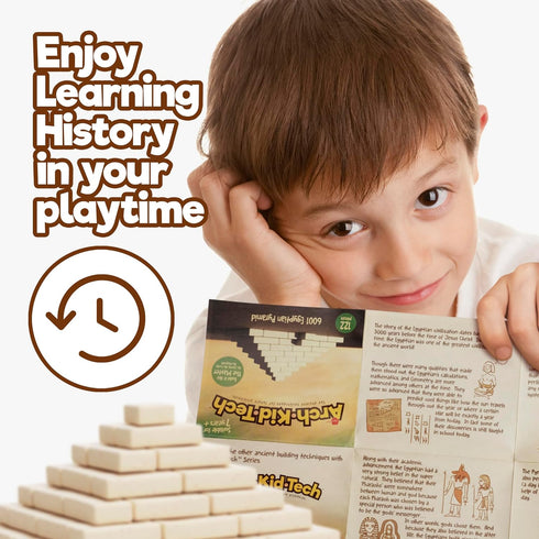 7 8 9 10+ 122 Taksa Toys Ancient Pyramid Egypt Stem Toys Educational Stackable Building Blocks Bricks for Kids Ages