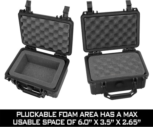 CASEMATIX Graded Card Storage Box for Sports Cards, Airtight Waterproof Case for 8 BGS, 13 FGS, 11 GMA
