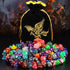 30 Sets 30 7 (210 30 D4 D6 D8 D10 D12 D20, QMay Polyhedral Dice - X Pieces) DND Dice with a D&D Dice Large Drawstring