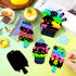 36 Summer Summer JULMELON PCS Crafts, Rainbow Scratch Art Gifts Magic Color Ice Cream Scratch Cards DIY Sweet Candy