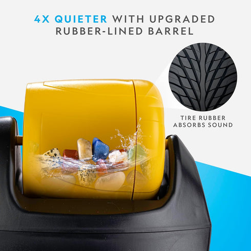 NATIONAL GEOGRAPHIC Starter Rock Tumbler Kit - Complete Durable Leak-Proof Rock Polisher for Kids - Geology Hobby