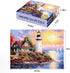 500 Piece Puzzle for Adults, Lighthouse, Recycled Cardboard Jigsaw Puzzles, Family Activity, Gift Idea 20.5X15 inches