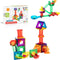 Everplay 60 Piece Marble Run Magnetic Building Toys - STEM Learning Educational Toy Playset for Toddlers Age 3+