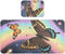 SyXIOP Colorful Rainbow Butterfly Cooling Baby Crib Mattress 28" x 52" Breathable Mattress