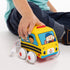 Melissa & Doug K's Kids Pull-Back Vehicle Set - Soft Baby Toy Set with 4 Cars and Trucks