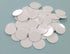 Plastic Counters: White Color Gaming Tokens - 50 Pieces for Bingo Chips, Tiddly Winks, and Board Games