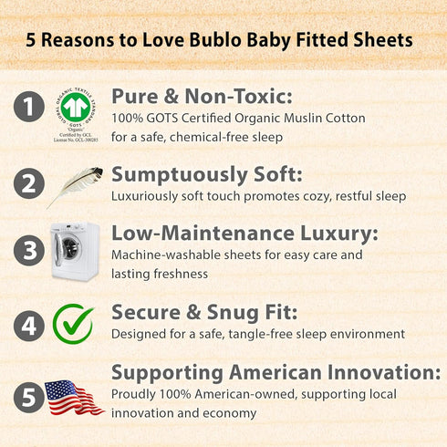 Bassinet Sheets Girl - 3-Pack Soft Fitted Organic Cotton Bassinet Sheets, Fits 32x16x4 Inch Mattresses