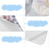 SyXIOP 28" 52" Art Peonies Silver Cooling Baby Mattress Protector pad x Breathable Crib Mattress pad for Baby&Toddler