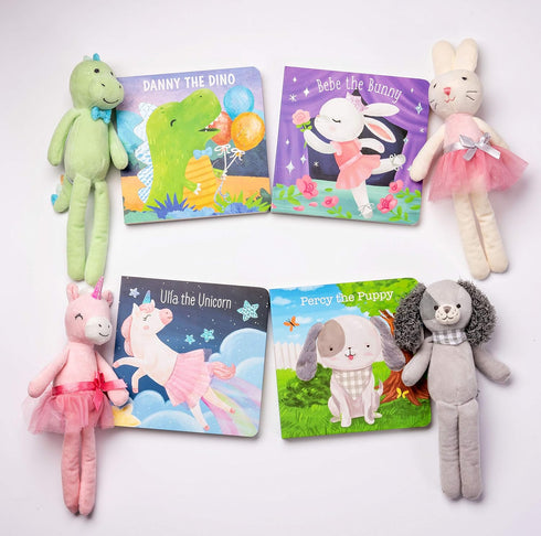 Stephen Joseph 11 Inch Ulla Unicorn Stuffed Animal Toy - Super Soft Plush Doll for Kids