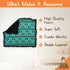 (32 32 inches) Dear Baby Gear - Premium Car Seat Infant Blanket - Soft Swaddle Blanket for Baby Girls and Boys, Plush