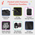 J.L. Childress Gate Check Travel Bag for Car Seats - Car Seat Travel Bag for Airplane, Fits All Baby & Infant Carriers